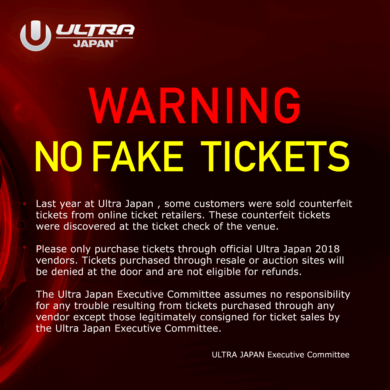 Ultra Japan 2019 Tickets Sept 14 15 Japan Concert Tickets